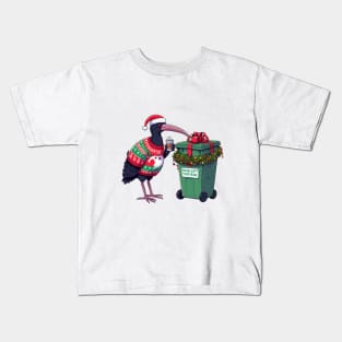 Xmas Bin Chicken Kids T-Shirt